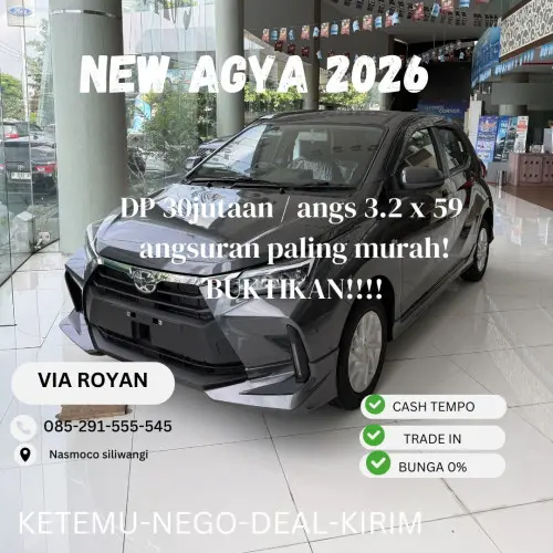 Promo Toyota Agya 2026